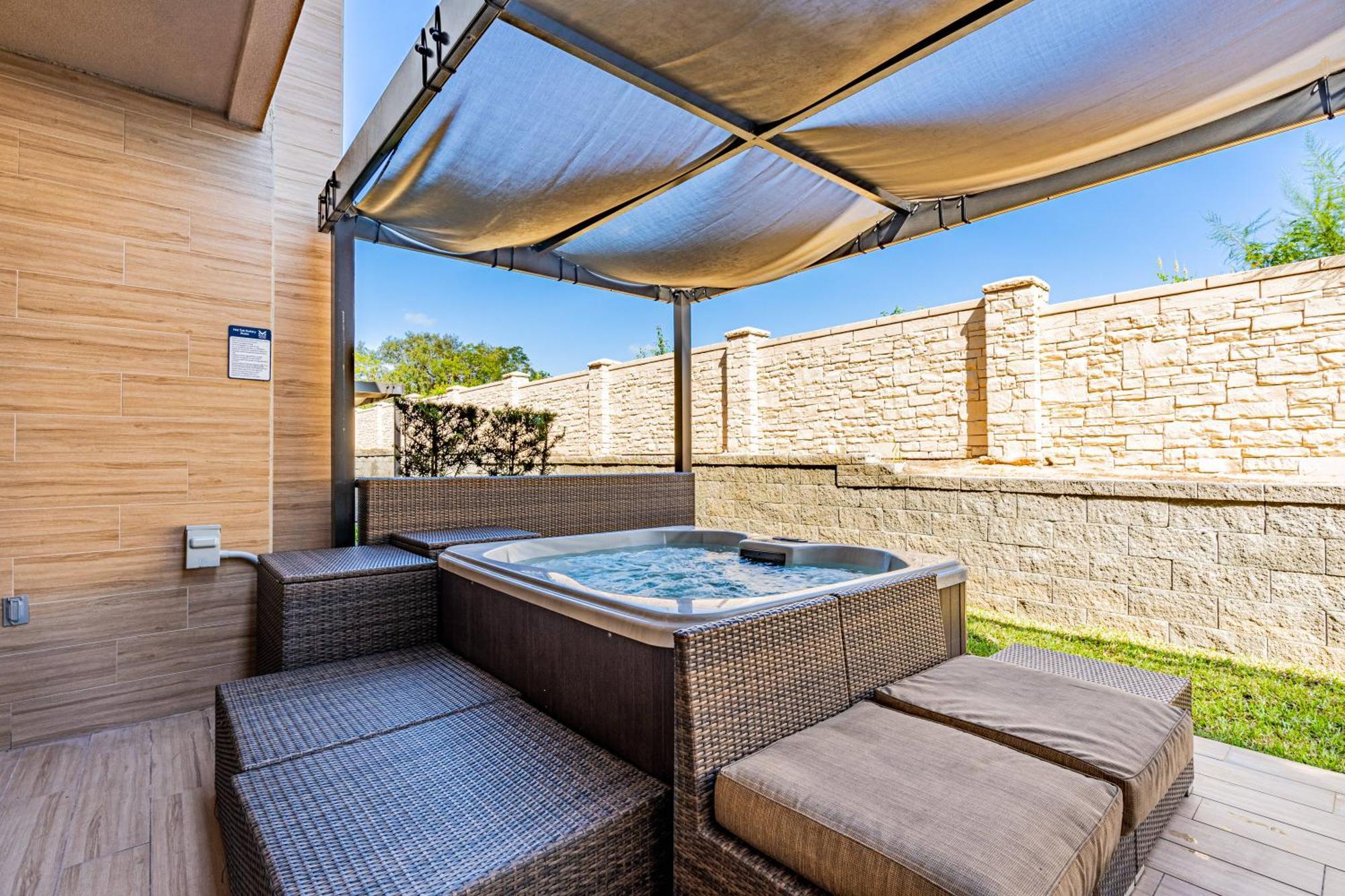 Private Hot Tub Bbq Grill At Magic Village Views Orlando Extérieur photo